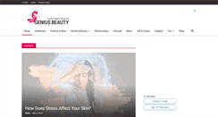 Desktop Screenshot of geniusbeauty.com